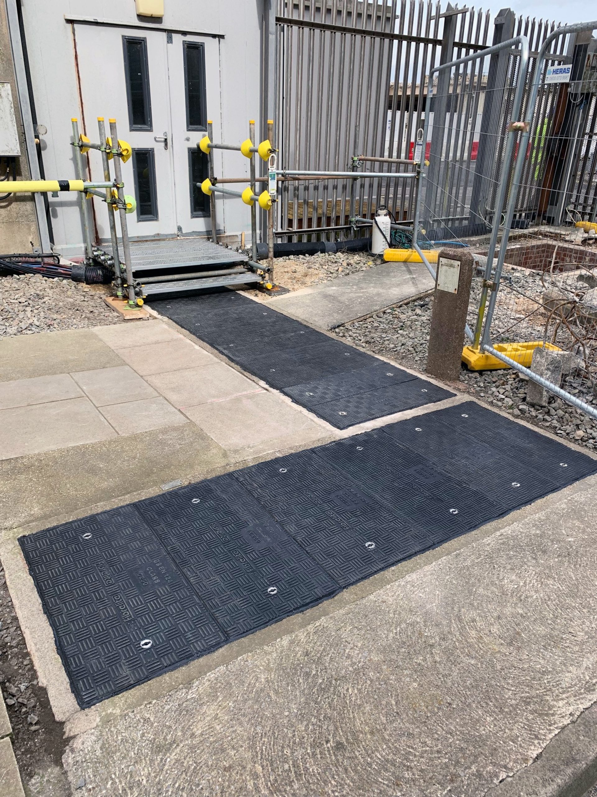 Fibrelite engineered bespoke retrofit FRP GRP trench covers for the Hinkley Point (A) Nuclear Power Station, currently under decommissioning