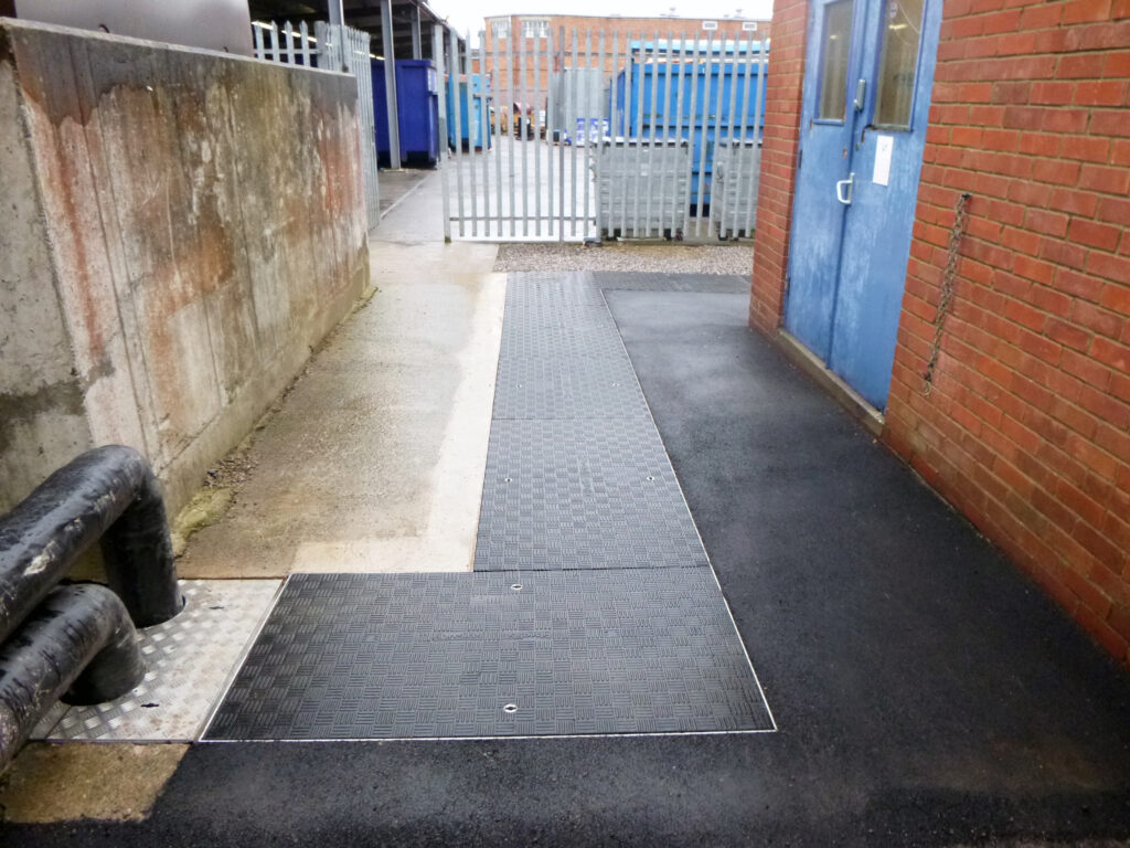 Bespoke Fibrelite covers provide safe replacement for previously installed concrete covers