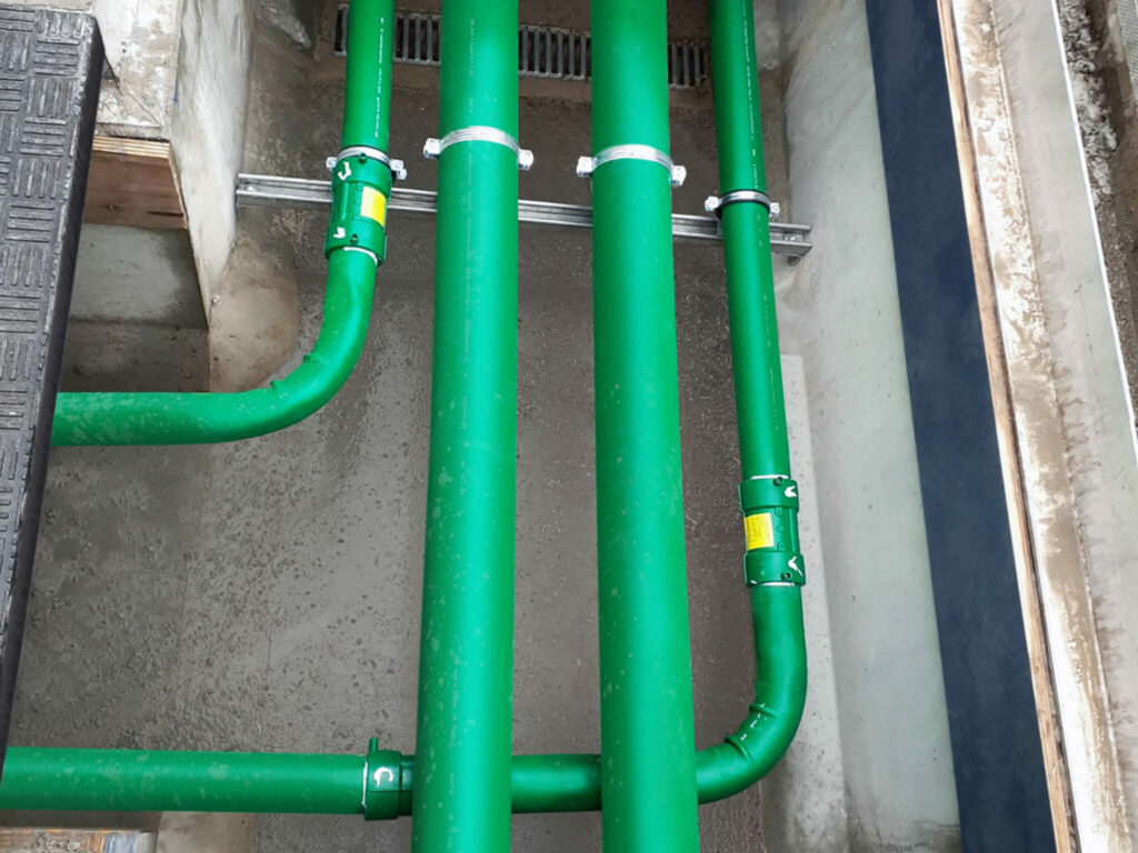 Quick access to piping is vital for maintenance and inspection