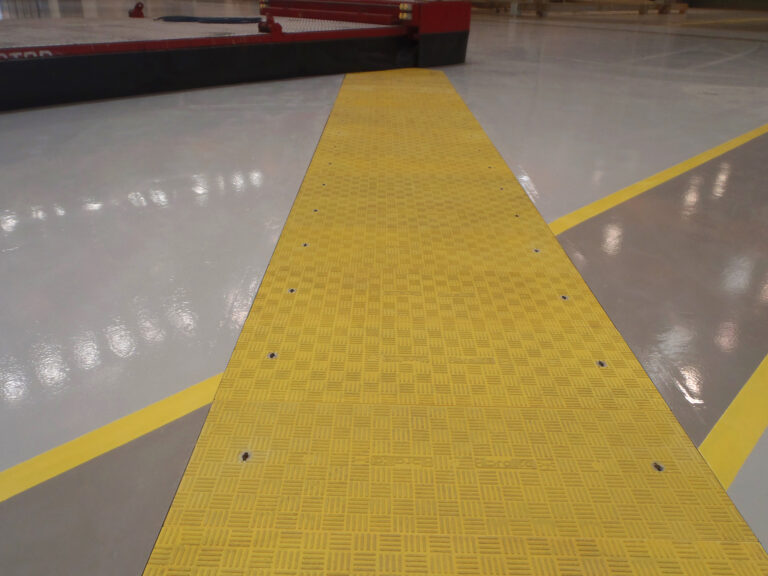 The Fibrelite yellow C250 (25 ton) tonne) load rated standard duty trench access covers