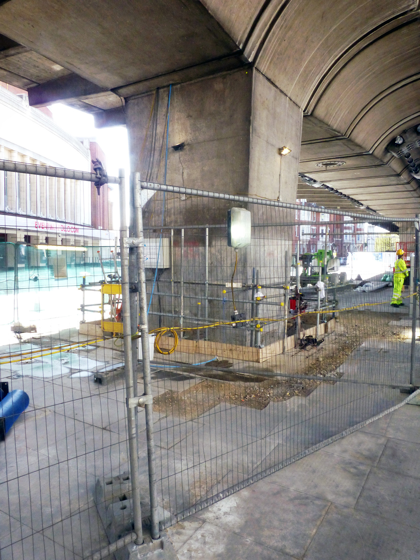 Hammersmith Flyover Bearing Pits, London, UK Fibrelite