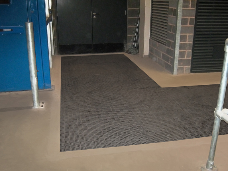 Fibrelite’s trench panels can be used to cover large areas and corners